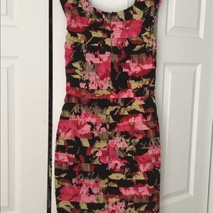 Floral cocktail dress